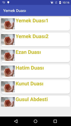 Yemek Ezan ve Hatim Duaları Screenshot 0
