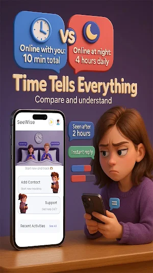 SeeWise - Last Seen Screenshot 3