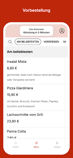 Ciao Ristorante Screenshot 1