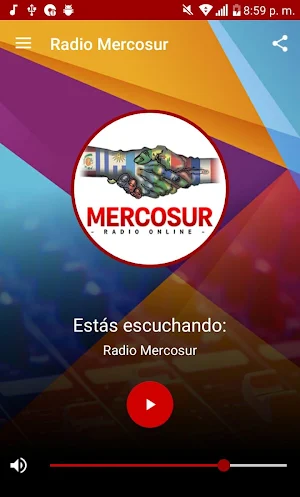 Mercosur Radio Online Screenshot 2
