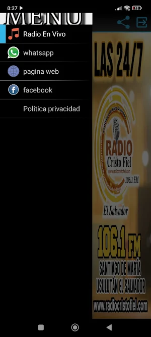 Radio Cristo Fiel Online Screenshot 1