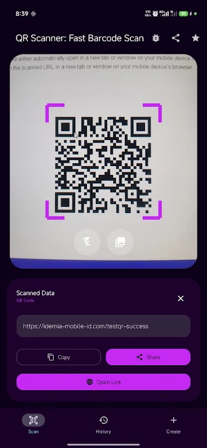 QR Scanner: Fast Barcode Scan Screenshot 1