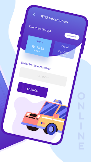 Driving Licence Online App Screenshot 1