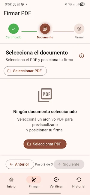 Perseo Firmador Screenshot 0