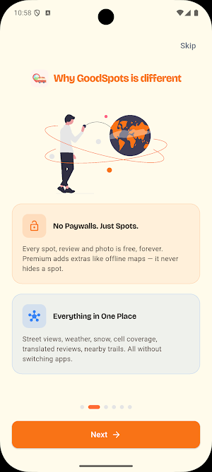 GoodSpots Screenshot 0