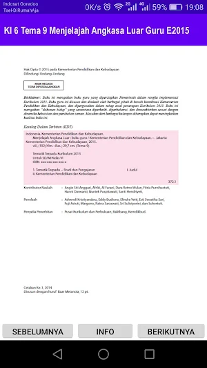 Kl 6 Tema 9 Menjelajah Luar Angkasa Guru E2015 Screenshot 1