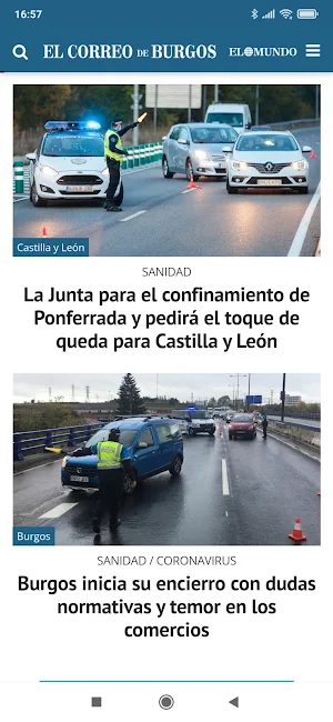 El Correo de Burgos Screenshot 0