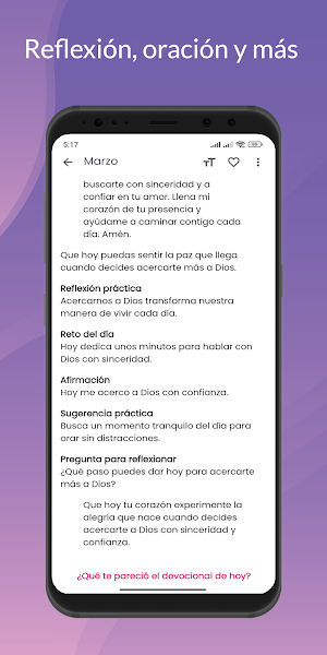 Devocional diario para mujeres Screenshot 2