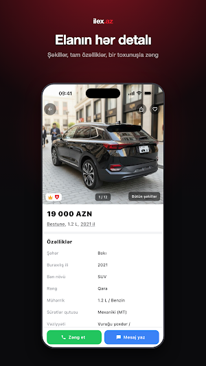 ilex.az: Avtomobil və Əmlak Screenshot 3