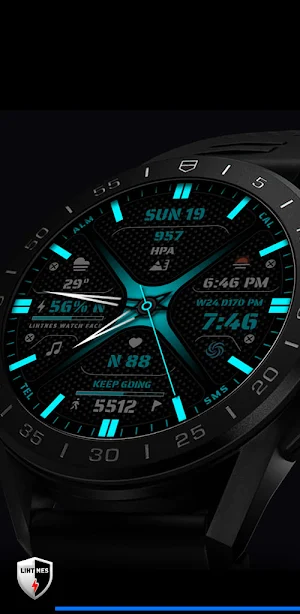 Hybrid Watch Face 060 Screenshot 1