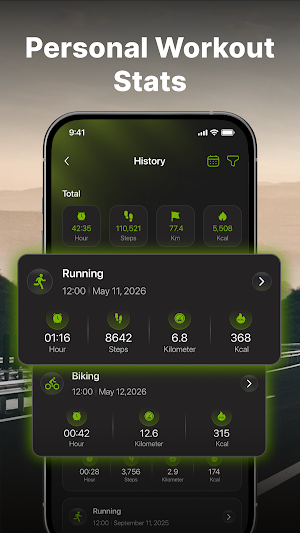 Pedometer: Walking & Steps Screenshot 1