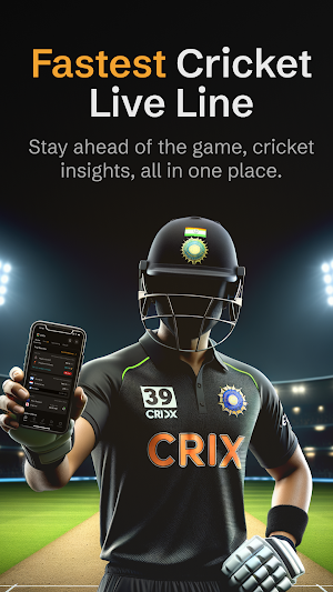 CRICKET LIVE LINE : CRIX Screenshot 0