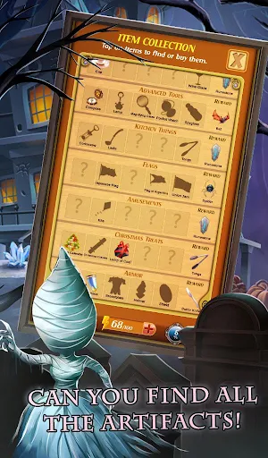 Hidden Object - Haunted Places Screenshot 2