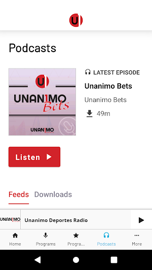 Unanimo Deportes Screenshot 3