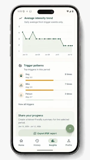 CalmWalk Screenshot 2