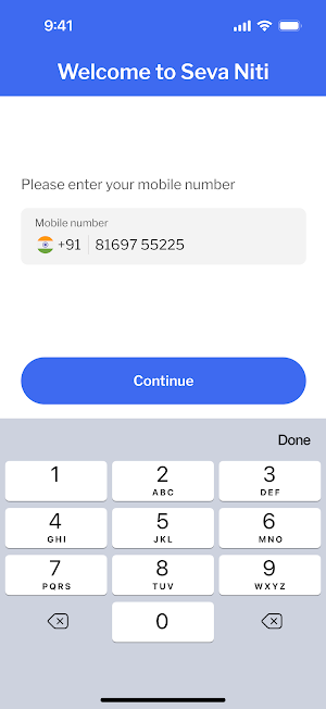 Seva Niti Screenshot 1