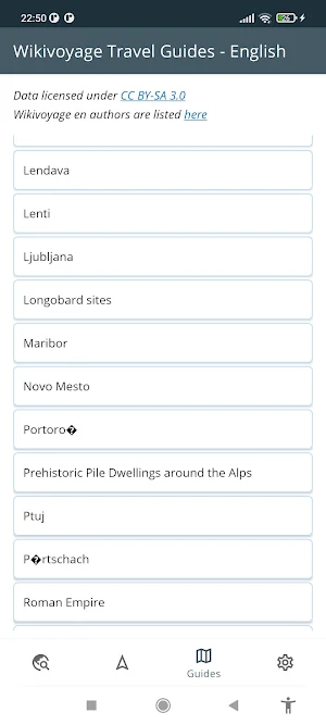 Slovenia Offline Map Screenshot 2