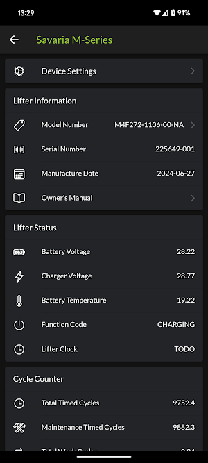 Savaria Connect Screenshot 2
