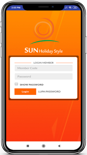 SUN Holiday Style  Admin Screenshot 1