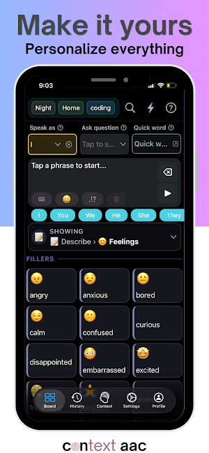 Context AAC Screenshot 1
