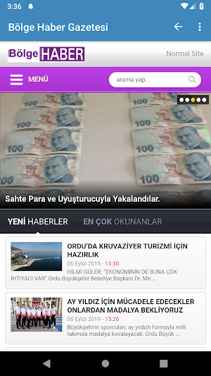 Bölge Haber Gazetesi Screenshot 1