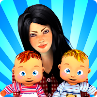 Real Pregnant Mother: Twin Baby Happy Family Life