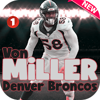 Von Miller Keyboard Theme Denver NFL 2021 For Fans