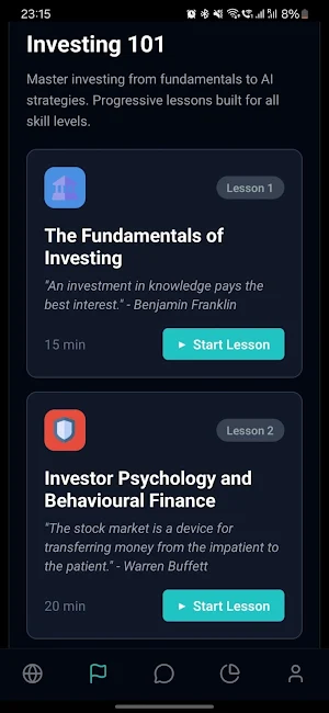 Portfolio AI Screenshot 1