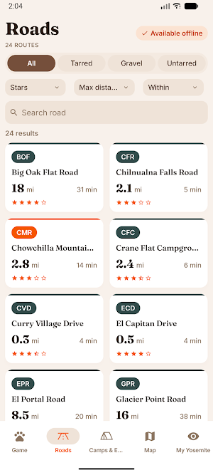 Yosemite Wildlife Safari & Map Screenshot 3