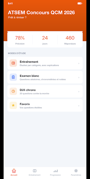 ATSEM Concours QCM 2026 Screenshot 0