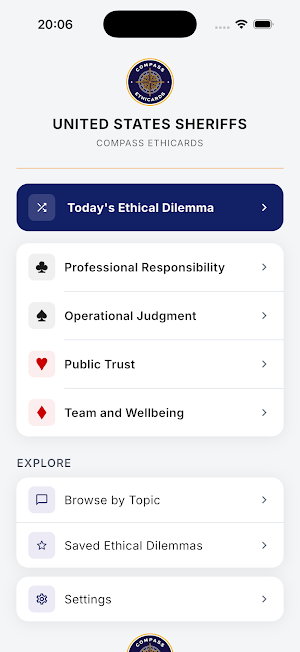 Compass EthiCards Screenshot 0