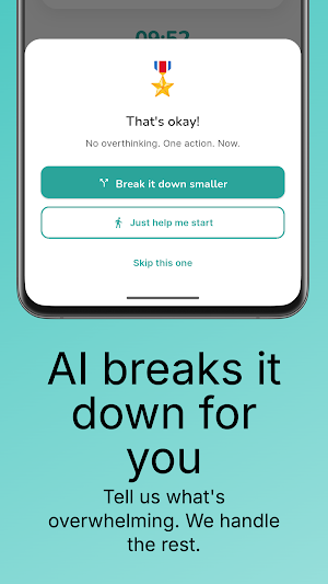 Tiny Steps — ADHD Task Helper Screenshot 1
