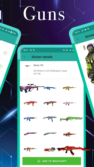 FFF Stickers - WAStickerApps Screenshot 1
