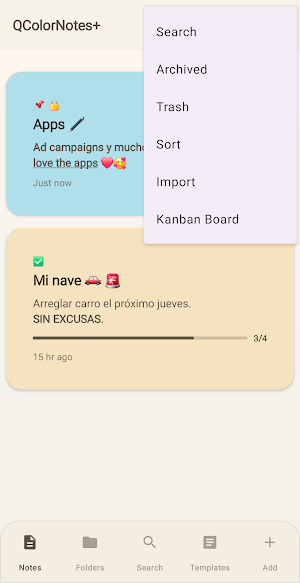 QColorNotes+ Screenshot 3