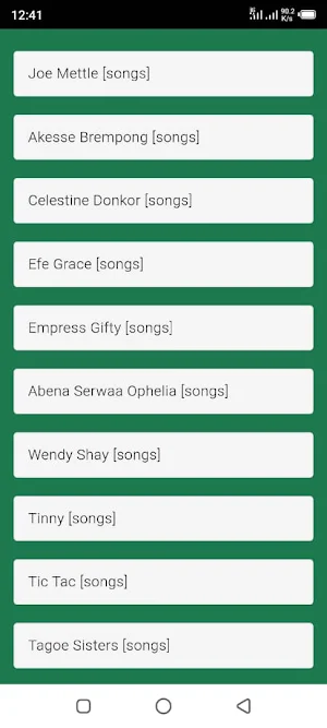 All Ghana Music: Mp3 Songs Screenshot 2