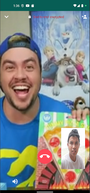 Luccas Neto Video Call Screenshot 2