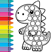 Pop It Coloring Book