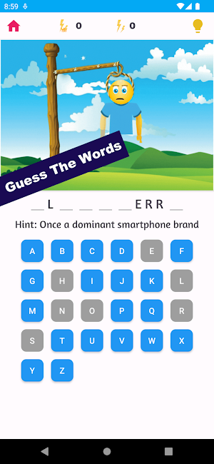 Hangman: Word Guess Screenshot 2