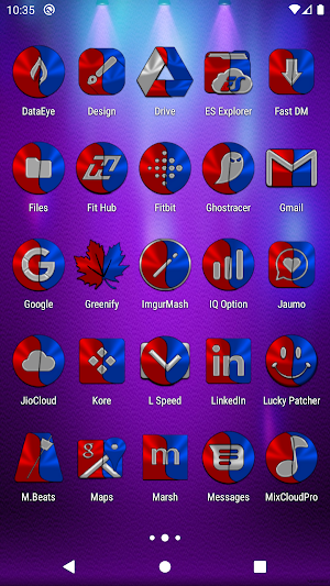 Red and Blue Icon Pack ✨Free✨ Screenshot 2