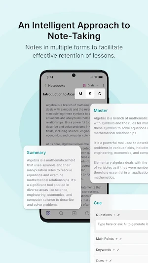 Cuenote: Notes, Study & Revise Screenshot 2