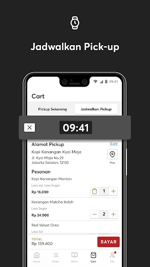 Kopi Kenangan - Asli Indonesia - Grab & Go Coffee Screenshot 3