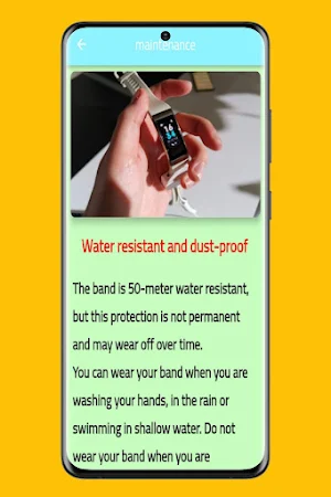 Huawei Band 3 guide Screenshot 3