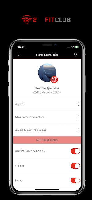 2beFitApp Screenshot 1