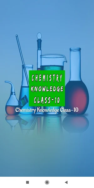 Chemistry Knowledge Class-10 Screenshot 0