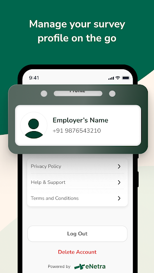CCS Survey App Screenshot 3