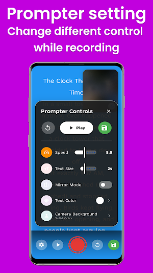 Video Teleprompter & Prompter Screenshot 3