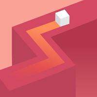 Cube ZigZag 3D Draw Color Path