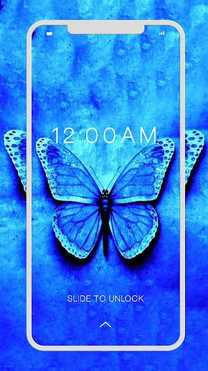 Blue Wallpaper Screenshot 3