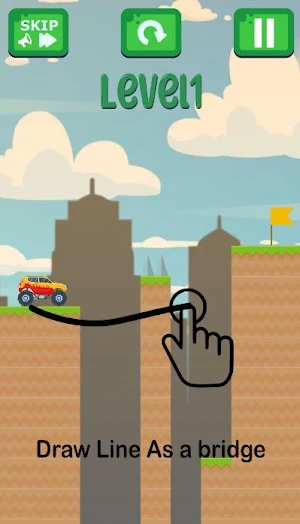 Draw Bridge Puzzle Screenshot 2
