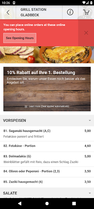 Grillstation Gladbeck Screenshot 2